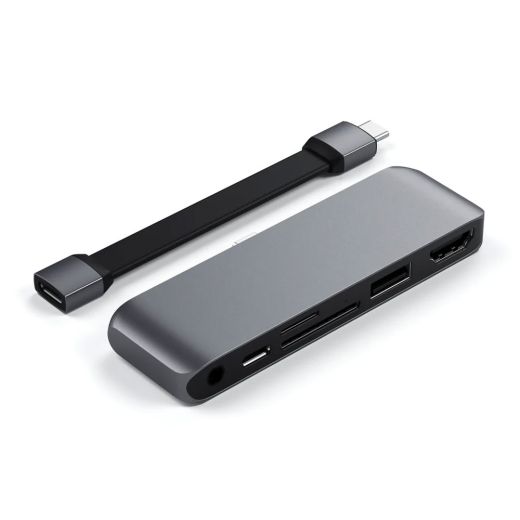 Хаб Satechi USB-C Mobile Pro Hub SD (ST-MPHSDM)