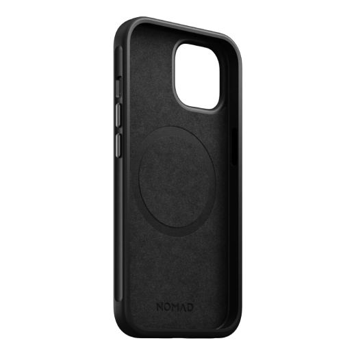 Кожаный чехол Nomad Modern Leather Case Black для iPhone 15 Plus