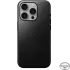 Кожаный чехол Nomad Modern Horween Leather Case Black для iPhone 15 Pro