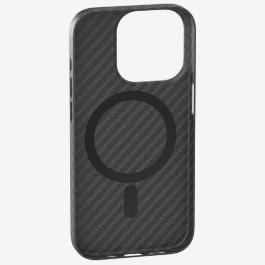 Чохол Momax Carbon Fiber Texture Magnetic Protective для iPhone 14 Plus
