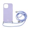 Чехол с шнурком Momax Crossbody TPU Strap Case | ECOStrap Case Purple для iPhone 13
