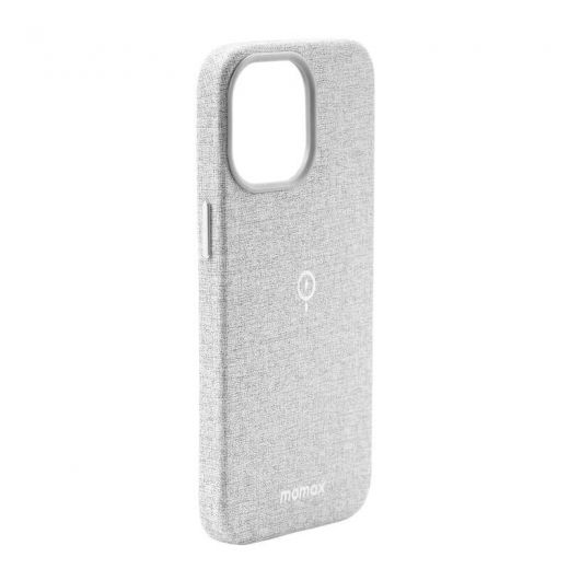 Чохол Momax Fusion MagSafe Case Light Grey для iPhone 13 Pro Max