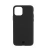 Силиконовый чехол-накладка Momax Silky & Soft Silicone Case Black для iPhone 11