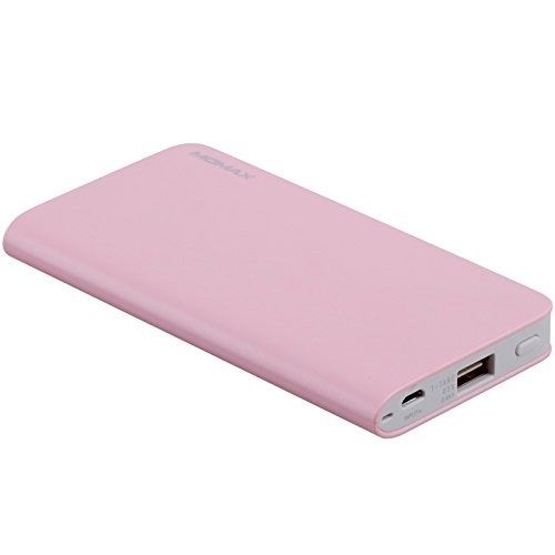 Павербанк (Зовнішній акумулятор) Momax iPower Minimal Series 7000mAh Pink