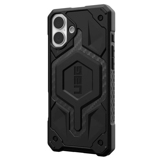 Противоударный чехол UAG Monarch Pro Magsafe Carbon Fiber для iPhone 16 (114458114242)