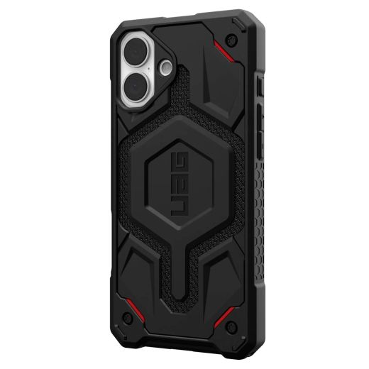 Противоударный чехол UAG Monarch Pro Magsafe Kevlar Black для iPhone 16 (114458113940)