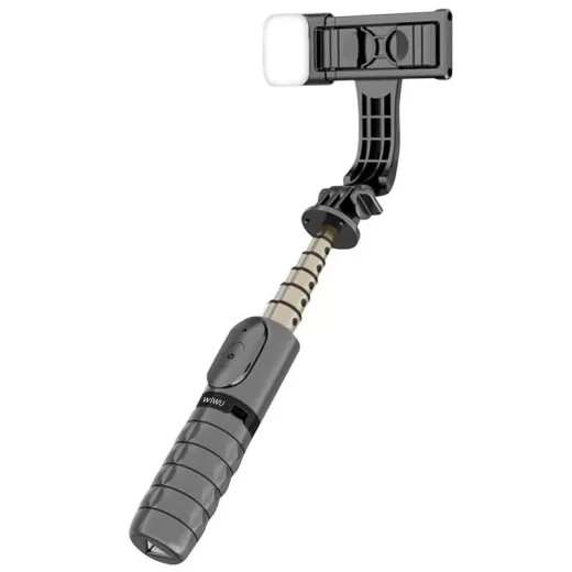 Селфи-монопод Wiwu Fill Light Tripod Selfie Stick Black (Wi-SE002)