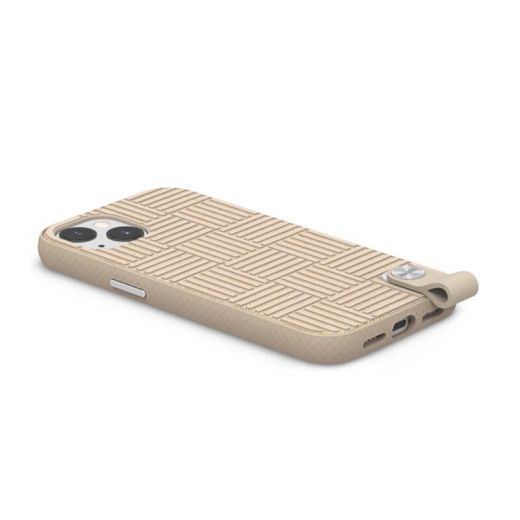 Чехол Moshi Altra Slim Hardshell Case with Wrist Strap Sahara Beige для iPhone 13 (99MO117702)