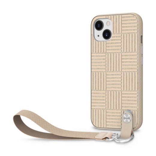 Чохол Moshi Altra Slim Hardshell Case with Wrist Strap Sahara Beige для iPhone 13 (99MO117702)