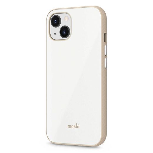 Чохол Moshi iGlaze Slim Hardshell Case Pearl White для iPhone 13 (99MO132102)