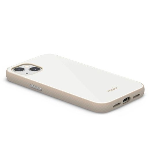 Чехол Moshi iGlaze Slim Hardshell Case Pearl White для iPhone 13 (99MO132102)