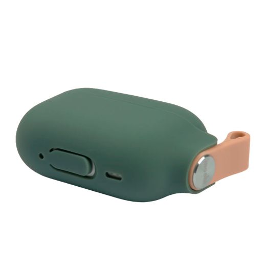 Силиконовый чехол Moshi Pebbo Mint Green для AirPods Pro 2 (99MO123845)