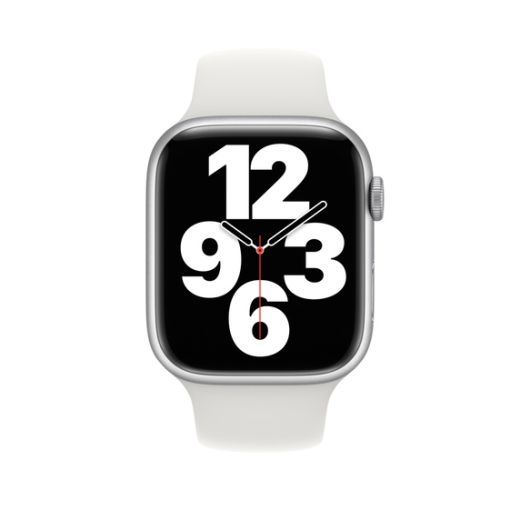Оригінальний ремінець Apple Sport Band Size S/M White для Apple Watch 49mm | 45mm | 44mm (MP7G3)