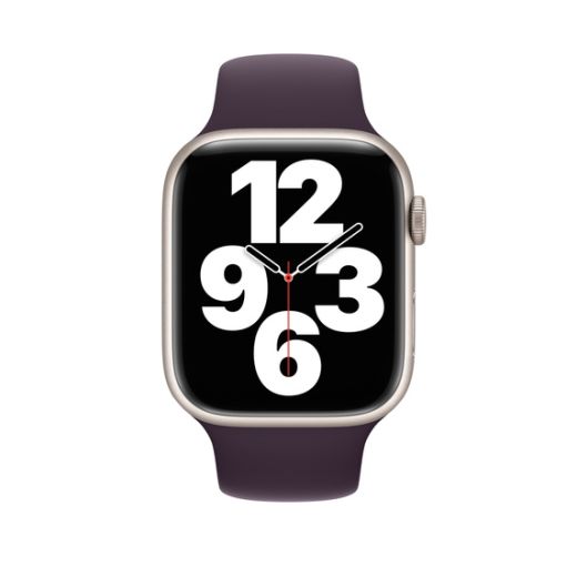 Оригинальный ремешок Apple Sport Band Size M/L Elderberry для Apple Watch 49mm | 45mm | 44mm (MP7T3)