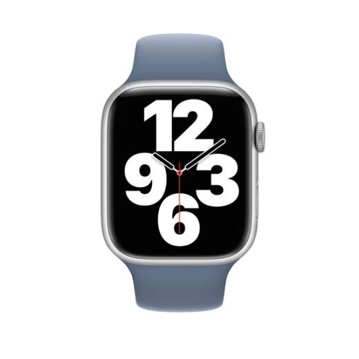 Оригинальный ремешок Apple Sport Band Size S/M Slate Blue для Apple Watch  41mm | 40mm (MP793)