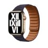 Оригінальний ремінець Apple Leather Link Size M | L Ink для Apple Watch 49mm | 45mm | 44mm (MP883)