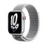 Оригинальный ремешок Apple Nike Sport Loop Summit White/Black для Apple Watch 49mm | 45mm | 44mm | 42mm (MPJ03)