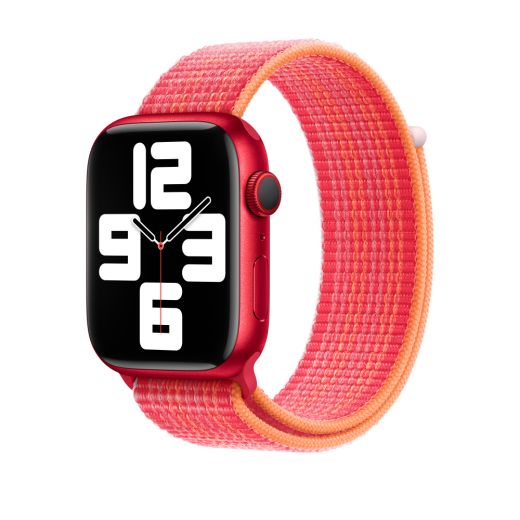 Оригинальный ремешок Apple Sport Loop Red(PRODUCT) для Apple Watch 49mm | 45mm | 44mm (MPLF3)