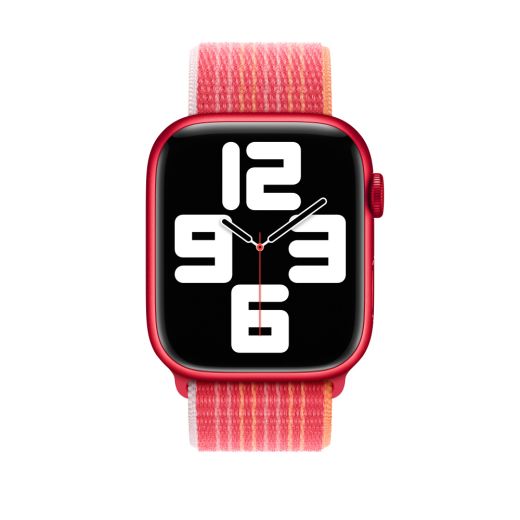 Оригинальный ремешок Apple Sport Loop Red(PRODUCT) для Apple Watch 49mm | 45mm | 44mm (MPLF3)