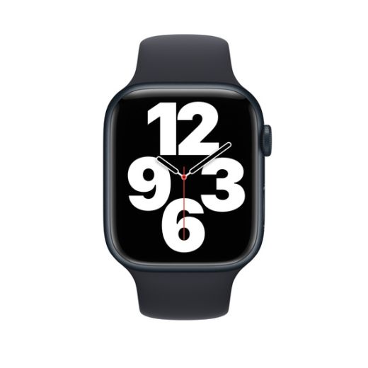 Оригинальный ремешок Apple Sport Band Size S/M Midnight для Apple Watch 49mm | 45mm | 44mm (MPLT3)