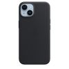 Кожаный чехол CasePro Leather Case with MagSafe Midnight для iPhone 14