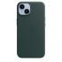 Кожаный чехол CasePro Leather Case with MagSafe Forest Green для iPhone 14 Plus