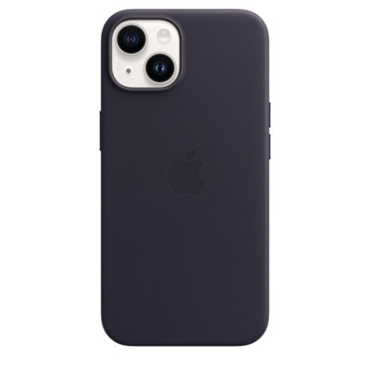 Кожаный чехол CasePro Leather Case with MagSafe Ink для iPhone 14 Plus