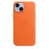 Кожаный чехол CasePro Leather Case with MagSafe Orange для iPhone 14