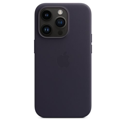 Чехол CasePro Leather Case with MagSafe Ink для iPhone 14 Pro