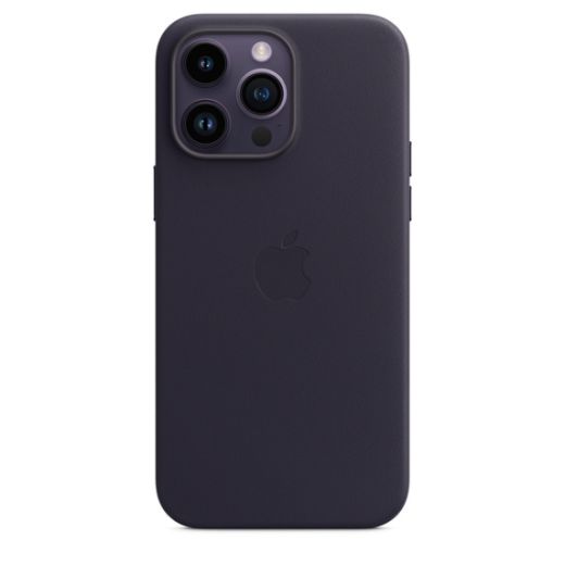 Кожаный чехол CasePro Leather Case with MagSafe Ink для iPhone 14 Pro Max