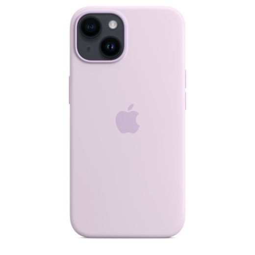 Силиконовый чехол CasePro Silicone Case Lilac для iPhone 14