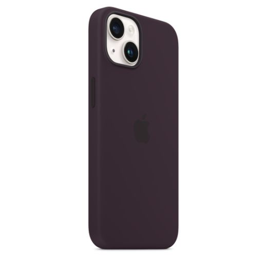 Оригинальный силиконовый чехол Apple Silicone Case with MagSafe Elderberry для iPhone 14 (MPT03)