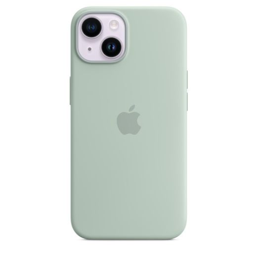 Силиконовый чехол CasePro Silicone Case with MagSafe Succulent для iPhone 14