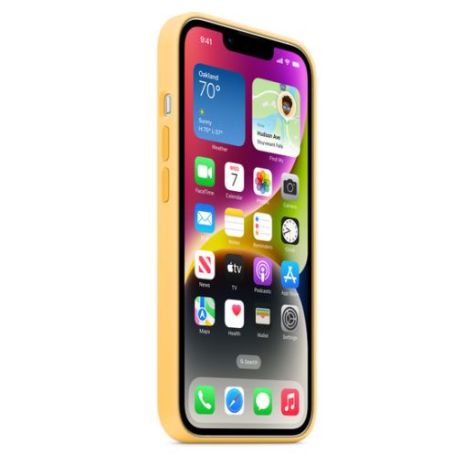 Силіконовий чохол CasePro Silicone Case with MagSafe Sunglow для iPhone 14
