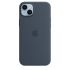 Силіконовий чохол CasePro Silicone Case Storm Blue для iPhone 14 Plus