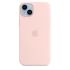 Силиконовый чехол CasePro Silicone Case Chalk Pink для iPhone 14 Plus