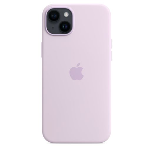 Оригінальний силіконовий чохол Apple Silicone Case with MagSafe Lilac для iPhone 14 Plus (MPT83)