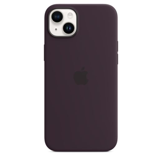 Силиконовый чехол CasePro Silicone Case with MagSafe Elderberry для iPhone 14 Plus