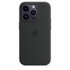 Силиконовый чехол CasePro Silicone Case with MagSafe Midnight для iPhone 14 Pro Max