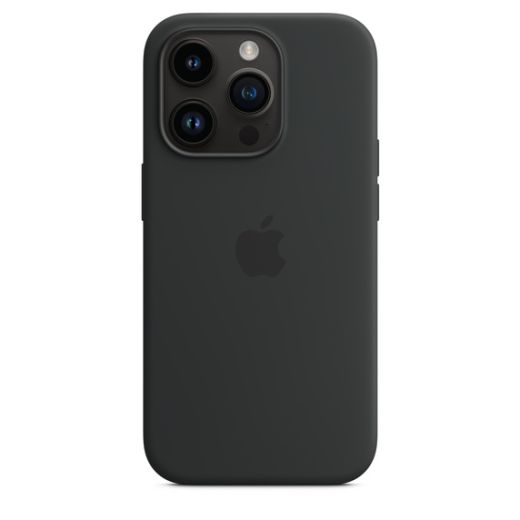 Силіконовий чохол CasePro Silicone Case Midnight для iPhone 14 Pro