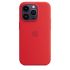 Силиконовый чехол CasePro Silicone Case with MagSafe (PRODUCT) Red для iPhone 14 Pro