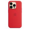 Силиконовый чехол CasePro Silicone Case with MagSafe Red для iPhone 15 Pro