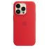 Силіконовий чохол CasePro Silicone Case with MagSafe Red для iPhone 15 Pro