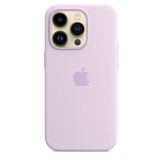 Силиконовый чехол CasePro Silicone Case with MagSafe Lilac для iPhone 14 Pro