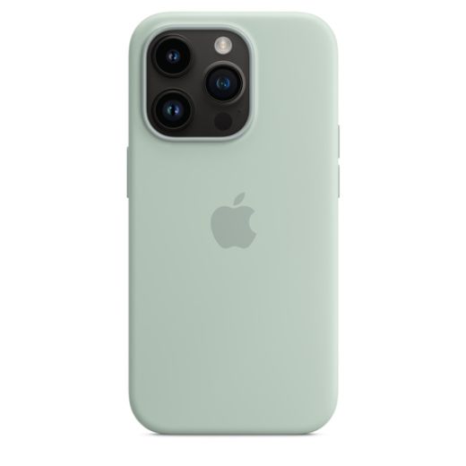 Силіконовий чохол CasePro Silicone Case with MagSafe Succulent для iPhone 14 Pro