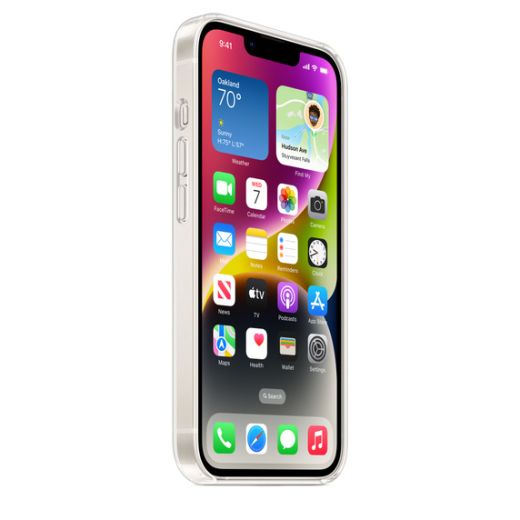 Оригинальный прозрачный чехол Apple Clear Case with MagSafe для iPhone 14 (MPU13)