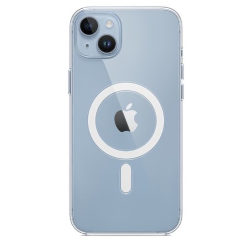 Оригинальный прозрачный чехол Apple Clear Case with MagSafe для iPhone 14 Plus (MPU43)