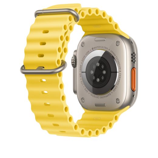 Оригинальный ремешок Apple Ocean Band Yellow для Apple Watch 49mm | 45mm | 44mm (MQEC3)