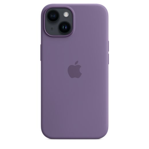 Оригінальний силіконовий чохол Apple Silicone Case with MagSafe Iris для iPhone 14 (MQUA3)