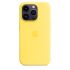 Оригинальный силиконовый чехол Apple Silicone Case with MagSafe Canary Yellow для iPhone 14 Pro (MQUG3)